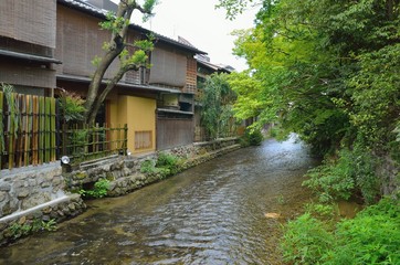 Fototapeta na wymiar 京都　祇園白川