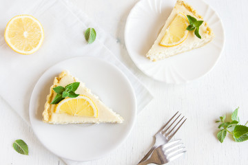 lemon cheesecake