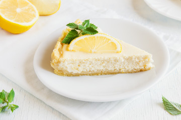 lemon cheesecake