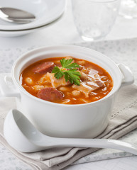 Goulash, typical Hungarian dish