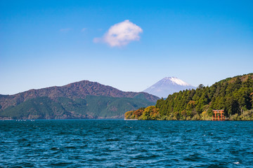 富士山　箱根　芦ノ湖