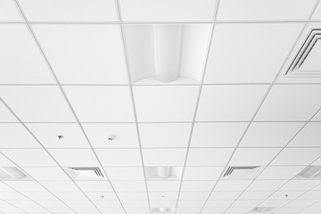 white ceiling