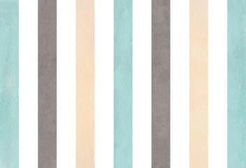 Watercolor striped background.