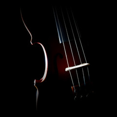 Violin closeup © Alenavlad