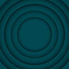 Vector Concentric Turquoise 6 Circle. Background.