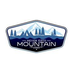 mountain vector logo