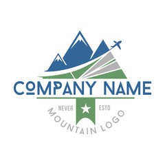 mountain vector logo
