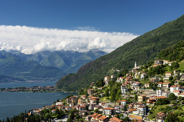 Fototapeta na wymiar Bellano and the Como Lake