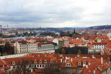 Fototapeta na wymiar View of Prague,Czech Republic,Europe