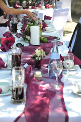 Festliche Tafel