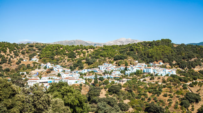 J&uacute;zcar, pueblo pitufo