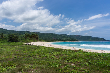 Plage de Mekaki, Lombok, Indonésie