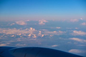 飛行機からの景色