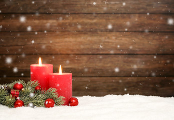 Weihnachten / Weihnachtliches mit Kerzen