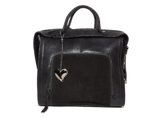 female handbag on a white background