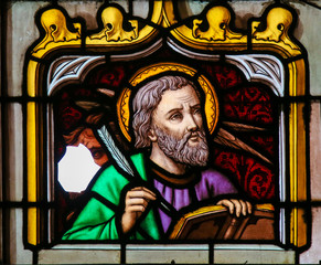 Stained Glass of St Mark the Evangelist