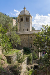 Fototapeta na wymiar San Fruttuoso Abbey