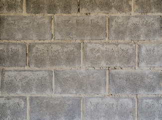 Walls made of cement in the park. for background.