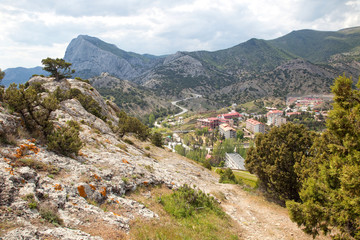 Fototapeta na wymiar Crimea. Mountain view