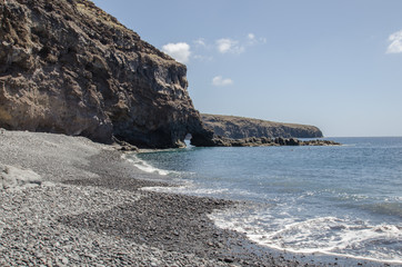 Beach of La Gomera Canary Islands spain