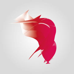 Fototapeta premium abstract red background