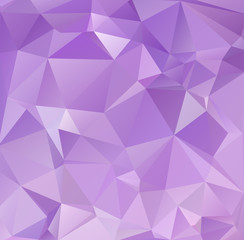 Purple Polygonal Mosaic Background, Creative Design Templates