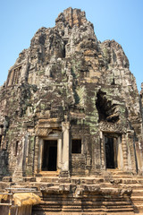 Naklejka premium Bayon temple at Angkor Wat complex