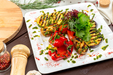 grilled vegetables