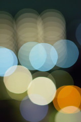 Background Texture colorful blurred lights in vertical frame