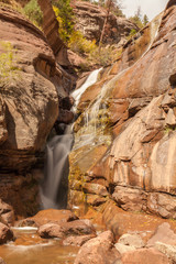 Fototapeta na wymiar Hays Creek Falls Colorado