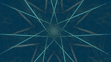 Sternförmiger blauer Hintergrund