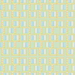 Pattern of geometric shapes.