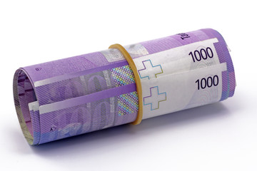 schweizerfranken 1000er note