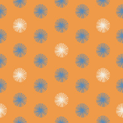 Ethnic boho hand drawn seamless patterns.