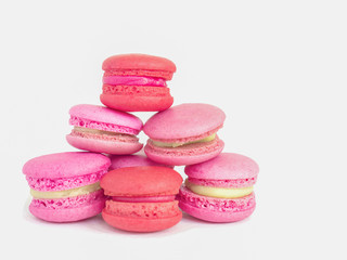 Macaroon on a white background