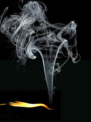 match and smoke