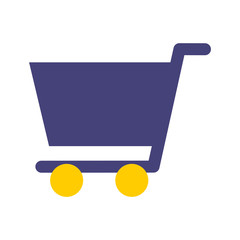 shopping cart isolated icon vector illustration design