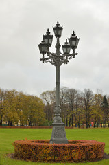 Fototapeta premium City street lamp.