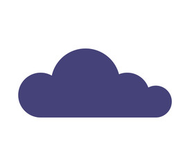 cloud computing isolated icon vector illustration design