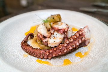 chorocal grill octopus
