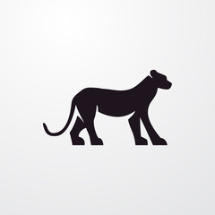 panther icon illustration © vxnaghiyev