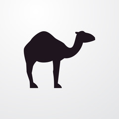 camel icon illustration
