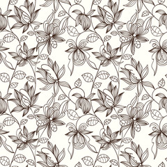 Floral seamless pattern