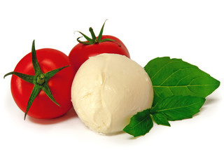 Caprese-Zutaten