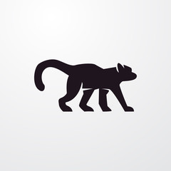 panther icon illustration
