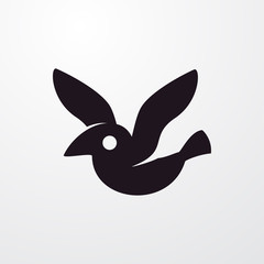 colibri icon illustration