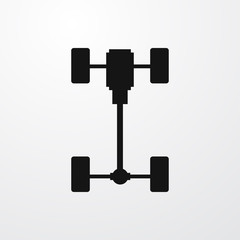 axle icon illustration