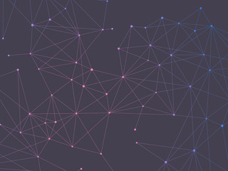 Connected Dots Background