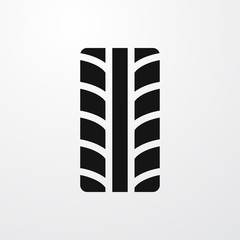 tire icon illustration © vxnaghiyev