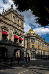 Fototapeta premium Municipal Palace - Puebla, Mexico